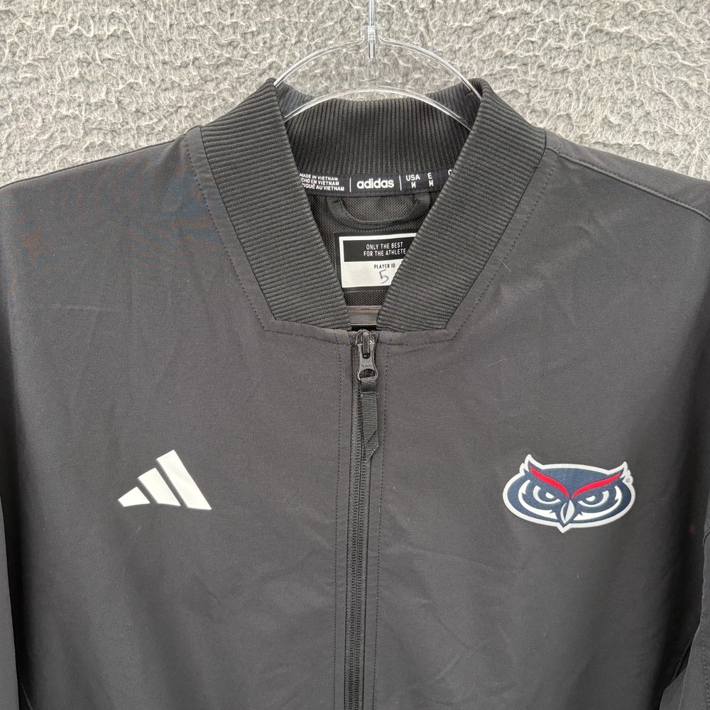 Florida Atlantic University Jacket Mens M NCAA Football Player Issued Adidas